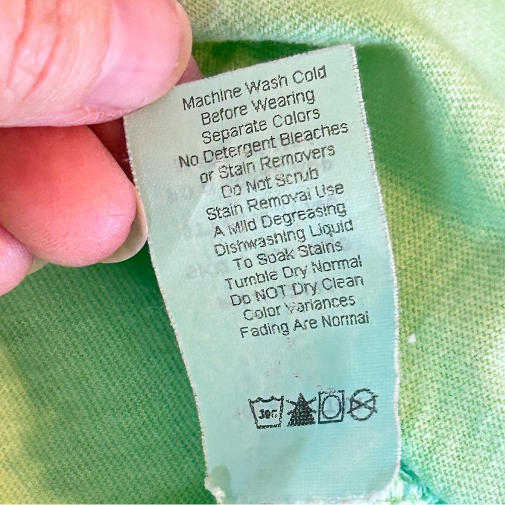 Fresh Produce Cotton Lime Green Maxi Tank Beach Dress Fish Print XL NWOT - Picture 8 of 11